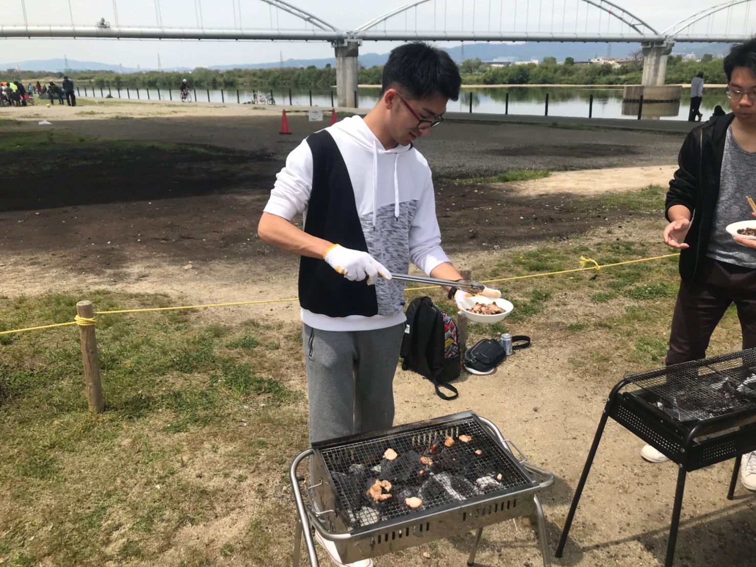 早川研 窪田研 川上研合同bbq開催 電力変換制御技術研究室 川上研究室