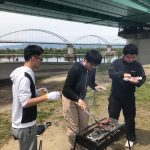 早川研・窪田研・川上研合同BBQ開催！